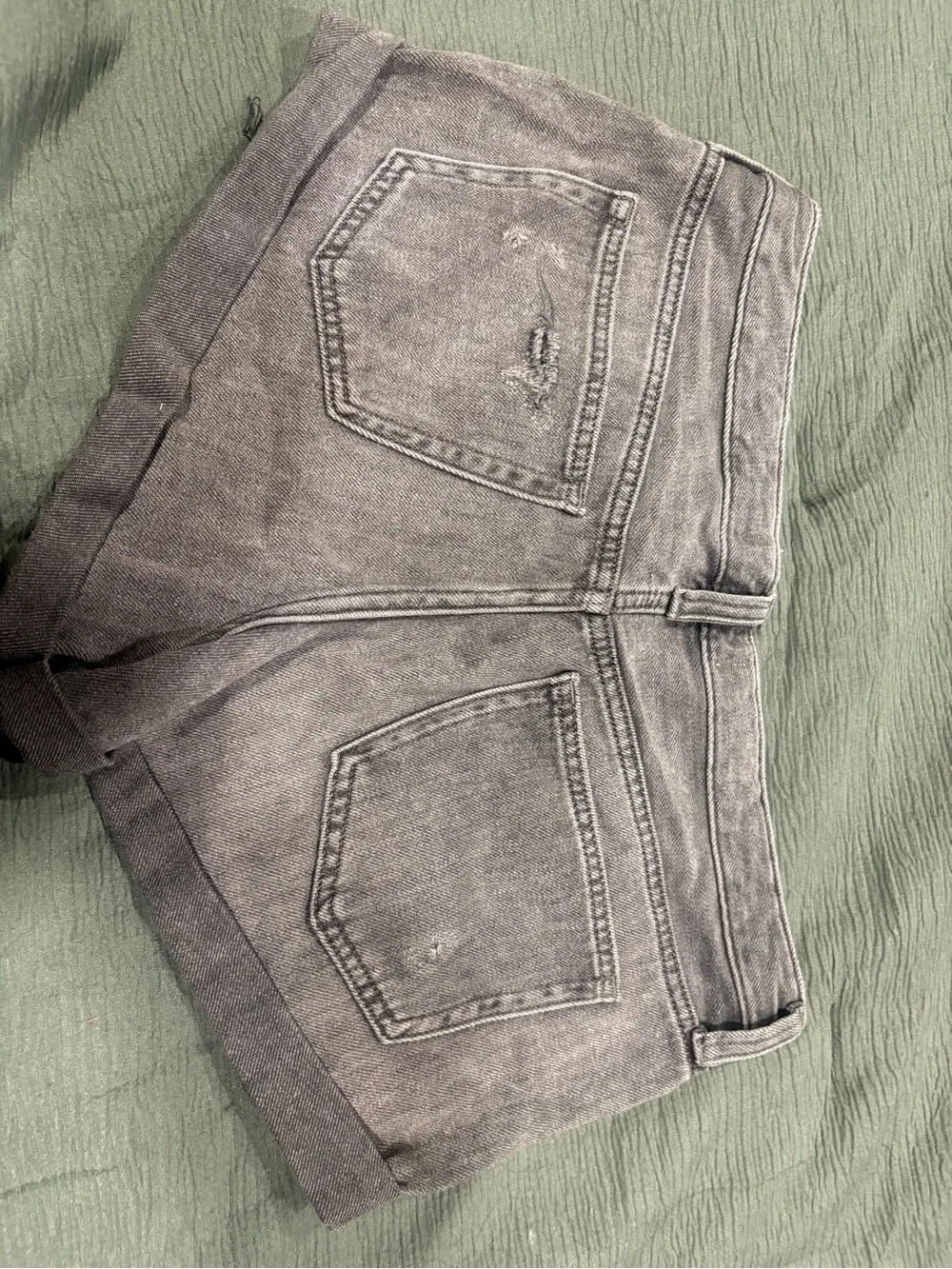 Free People *Free People* We the Free Black Denim shorts